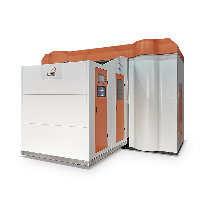 Nababaluktot na materyal na hibla na paikot -ikot na kagamitan sa patong ng vacuum